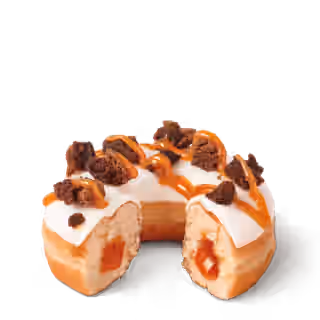 01 Caramel Brownie Filled Ring Dream Donut