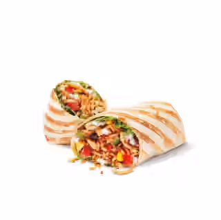 10 Cilantro Lime Veggie Loaded Wrap