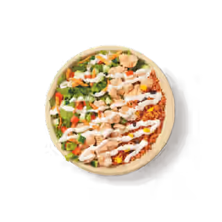 12 Cilantro Lime Chicken Loaded Bowl