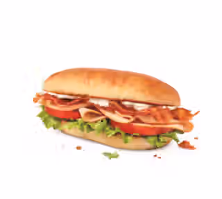 19 Turkey Bacon Club Artisan Sandwich