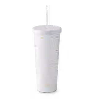 22 24oz Sprinkles Stainless Steel Straw Tumbler